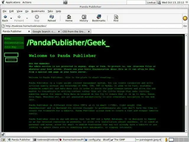 Download web tool or web app Panda Publisher