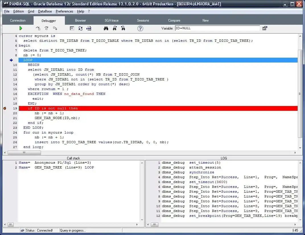 Download web tool or web app Panda-Sql