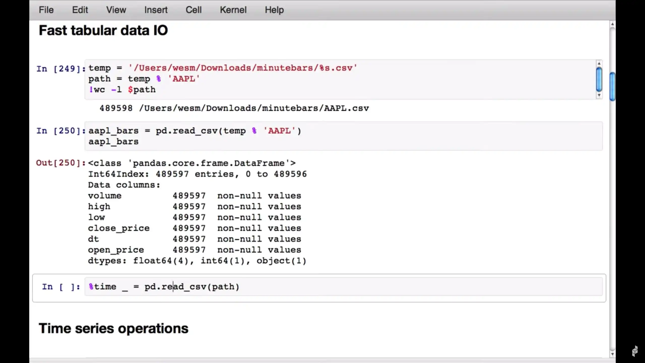 Descargar la herramienta web o la aplicación web pandas