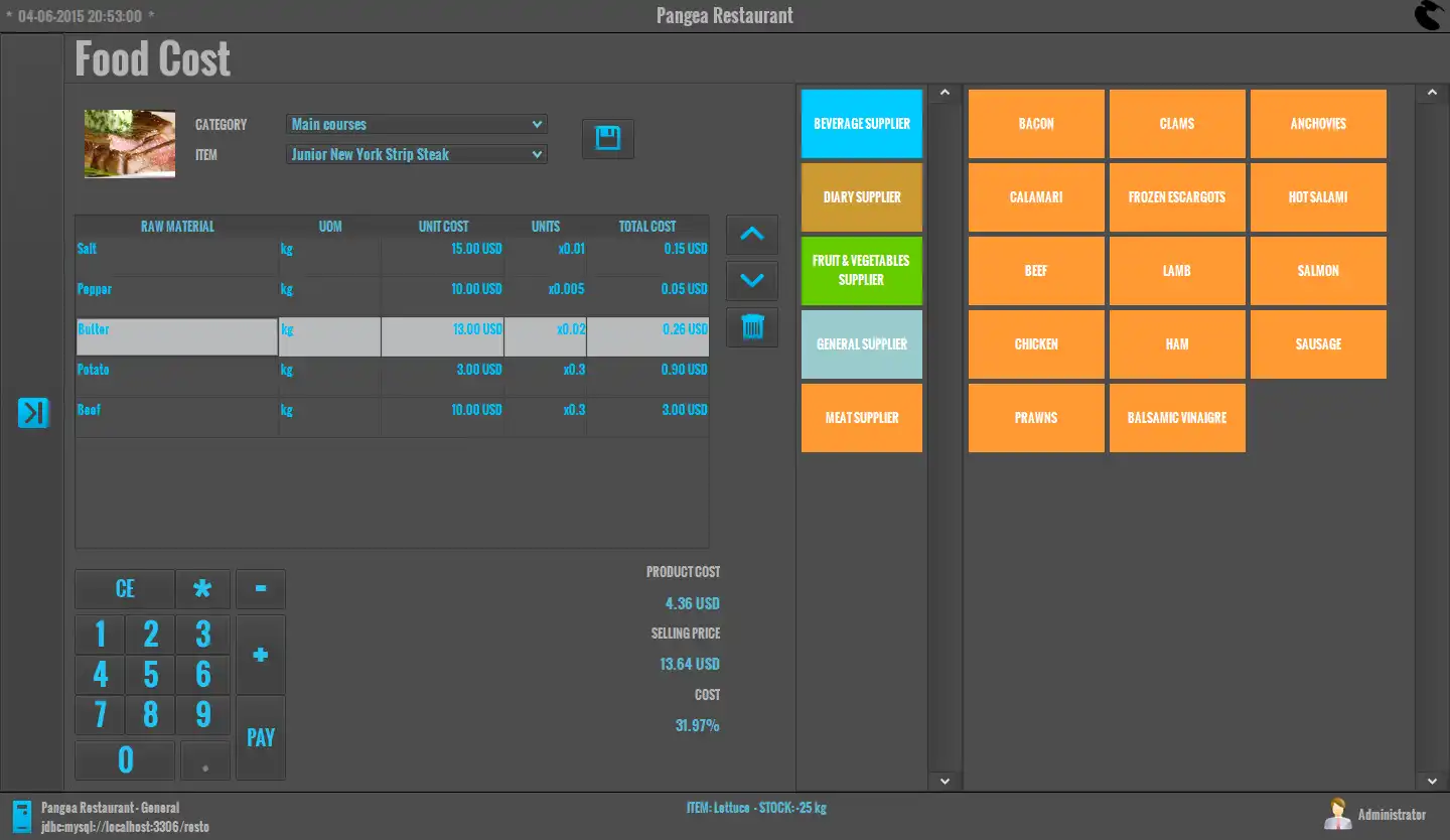 Download web tool or web app Pangea Open POS