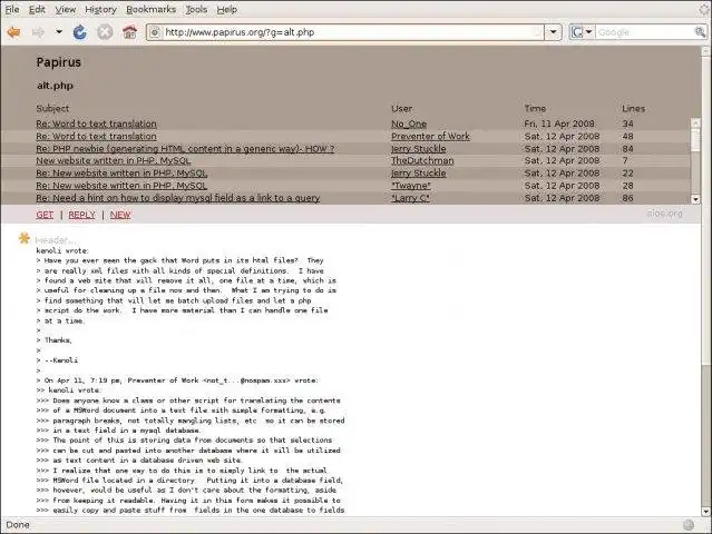 Download web tool or web app Papirus - News Client