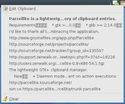 Download web tool or web app Parcellite