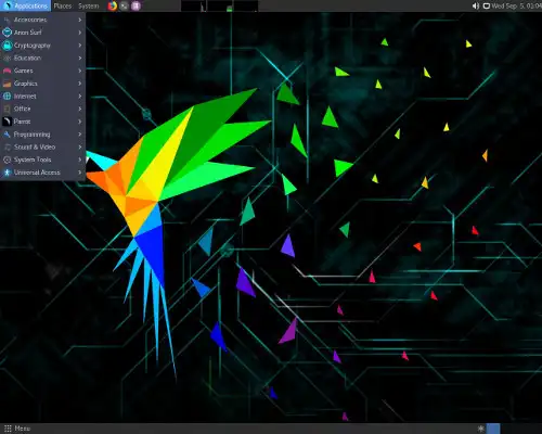 Бесплатная онлайн-версия Parrot Security OS