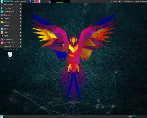 Sistema operativo Parrot Security gratuito online