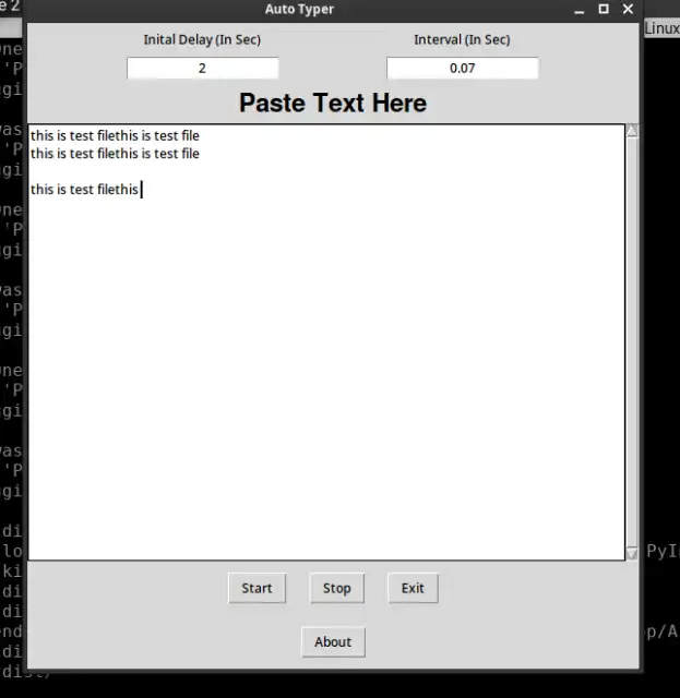 Download web tool or web app Parveshdhull AutoTyper