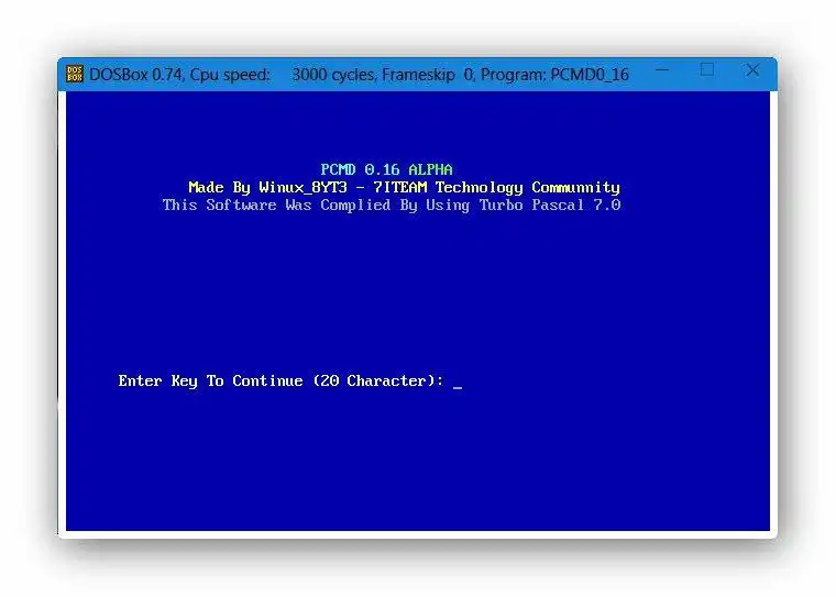 Download web tool or web app Pascal CMD