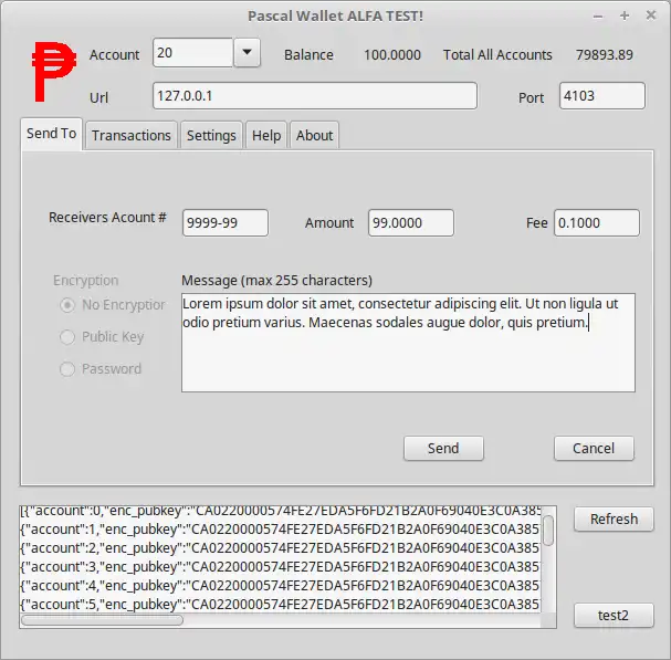 Download webtool of webapp Pascal Wallet