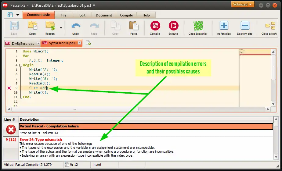 Download web tool or web app Pascal XE