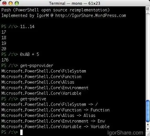 Download web tool or web app pash