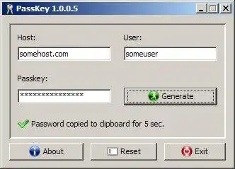Download web tool or web app PassKey
