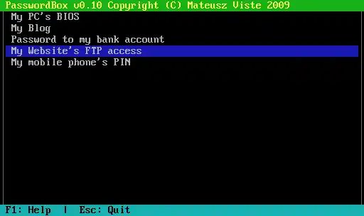 Download web tool or web app PasswordBox