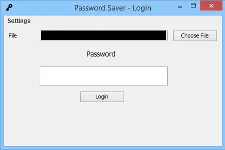 Загрузите веб-инструмент или веб-приложение Password Saver