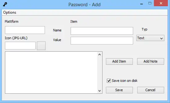 Download web tool or web app Password Saver