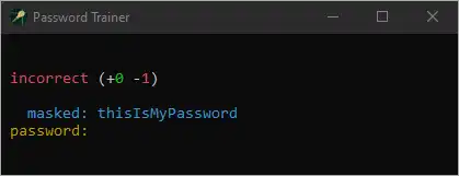 Download webtool of web-app Password Trainer