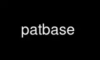 Run patbase in OnWorks free hosting provider over Ubuntu Online, Fedora Online, Windows online emulator or MAC OS online emulator