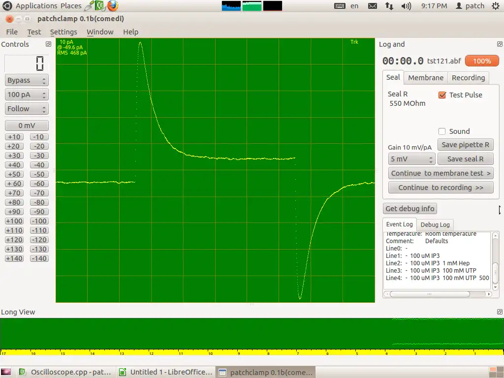 Download web tool or web app patchclamp to run in Linux online