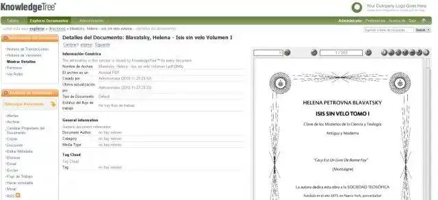 Download web tool or web app PatoLeonViewer for KnowledgeTree