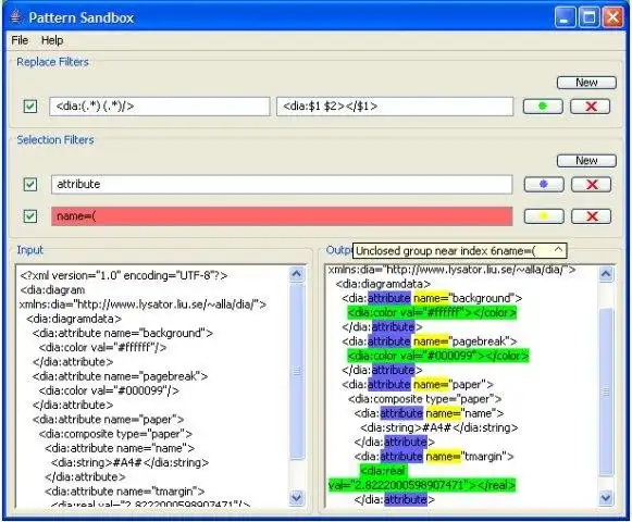 Download web tool or web app Pattern Sandbox