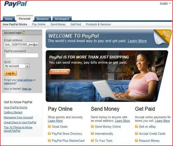 Muat turun alat web atau aplikasi web PayBook