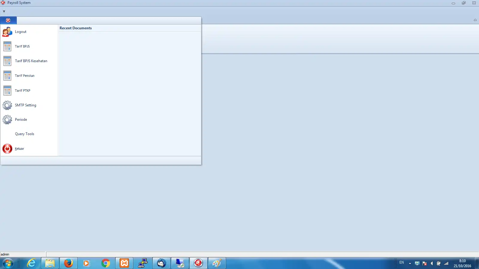 Download web tool or web app Payroll System