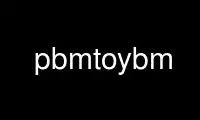 Run pbmtoybm in OnWorks free hosting provider over Ubuntu Online, Fedora Online, Windows online emulator or MAC OS online emulator