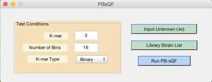 Download web tool or web app PB-sQF_BacterialTyping