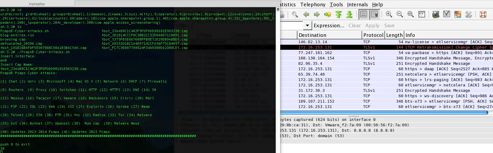 Download web tool or web app PcapsE-OS X