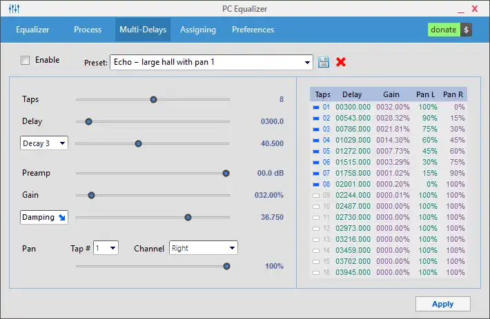 Download web tool or web app PC Equalizer - GUI