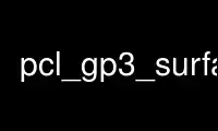Run pcl_gp3_surface in OnWorks free hosting provider over Ubuntu Online, Fedora Online, Windows online emulator or MAC OS online emulator