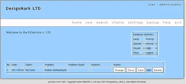 Mag-download ng web tool o web app na PcService