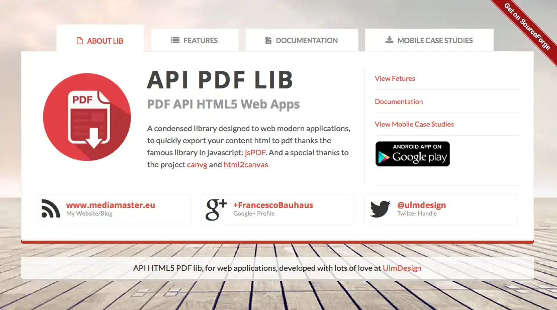 قم بتنزيل أداة الويب أو تطبيق الويب PDF API HTML5 Web Apps