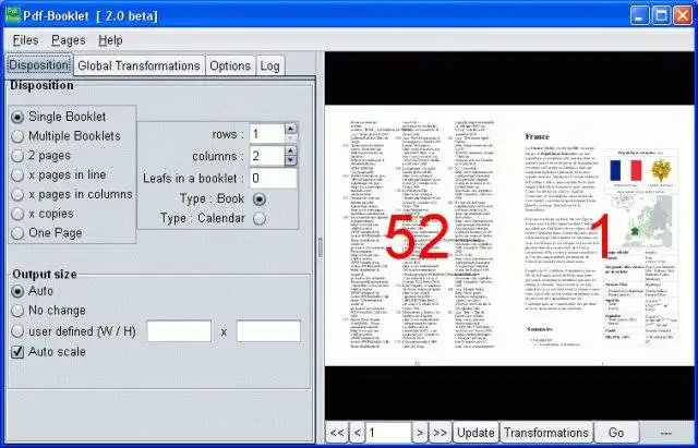 Descargue la herramienta web o la aplicación web PdfBooklet