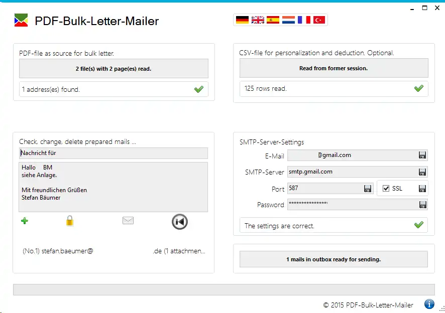 웹 도구 또는 웹 앱 PDF-Bulk-Letter-Mailer 다운로드