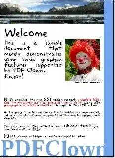 Download web tool or web app PDF Clown
