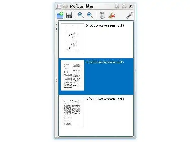 Download web tool or web app PdfJumbler