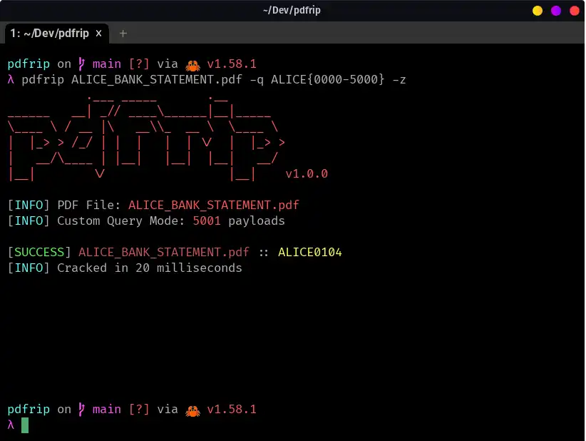 Web ツールまたは Web アプリ PDFRip をダウンロード