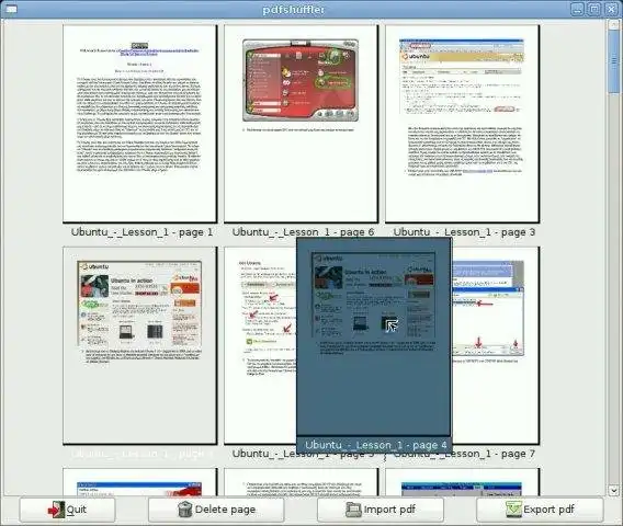 Download web tool or web app PDF-Shuffler