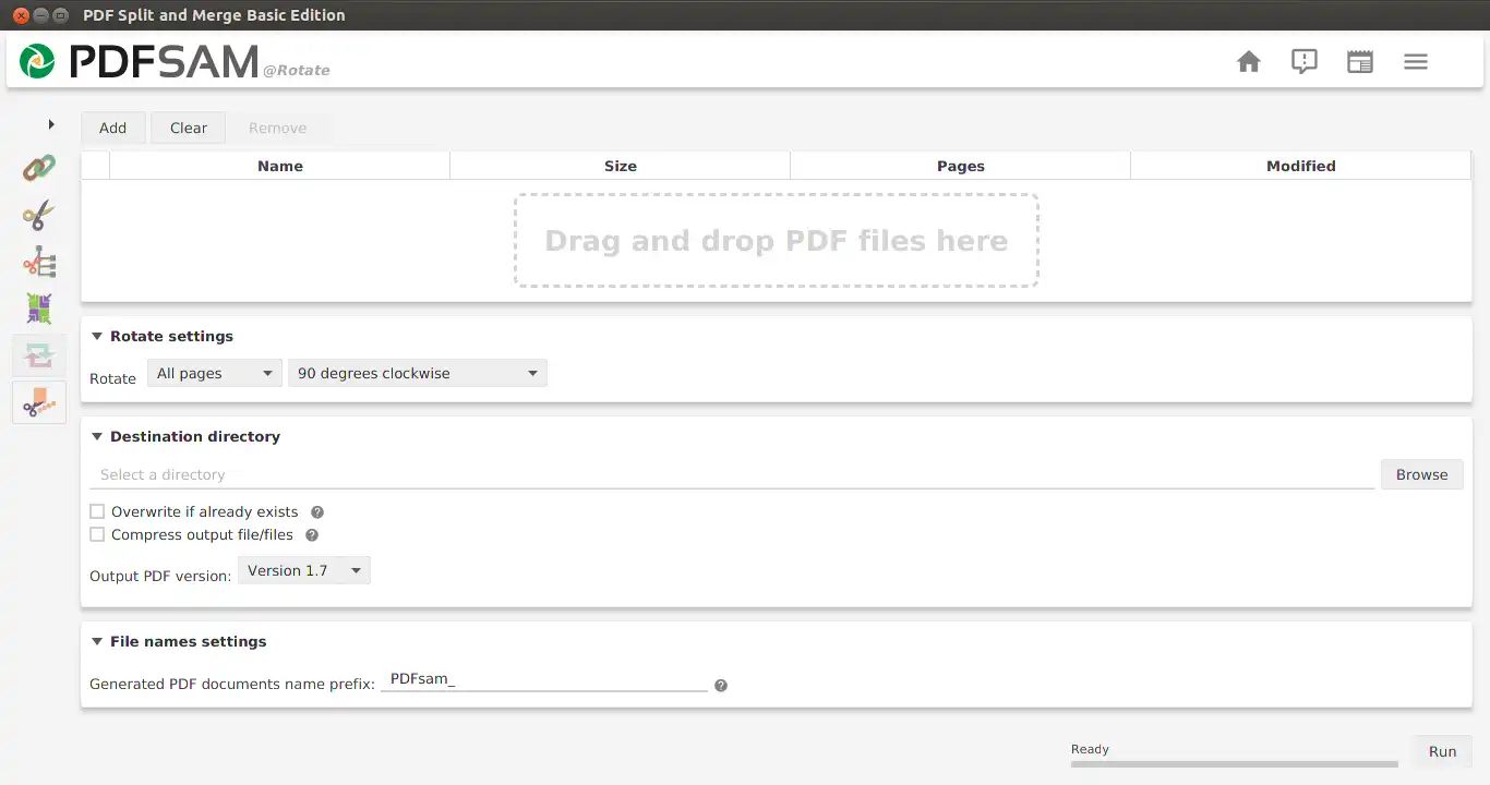 Download web tool or web app PDF Split and Merge