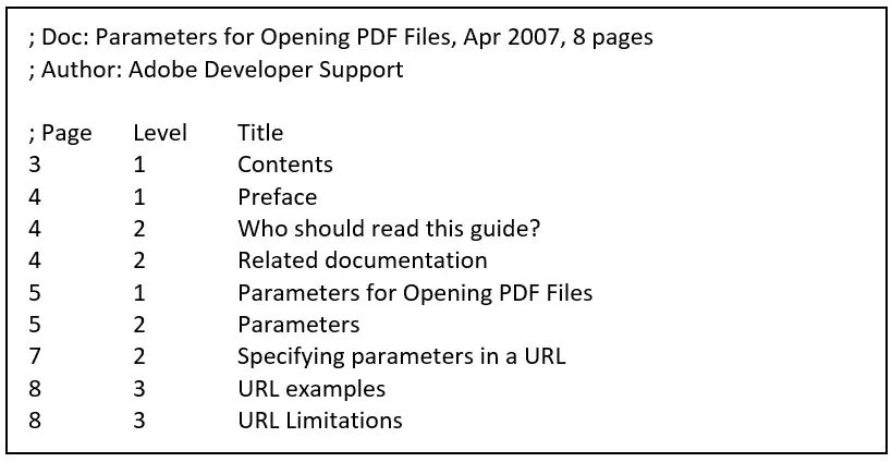 Télécharger l'outil Web ou l'application Web PDFtk Bookmarks Editor