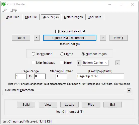 Download web tool or web app PDFTK Builder Enhanced