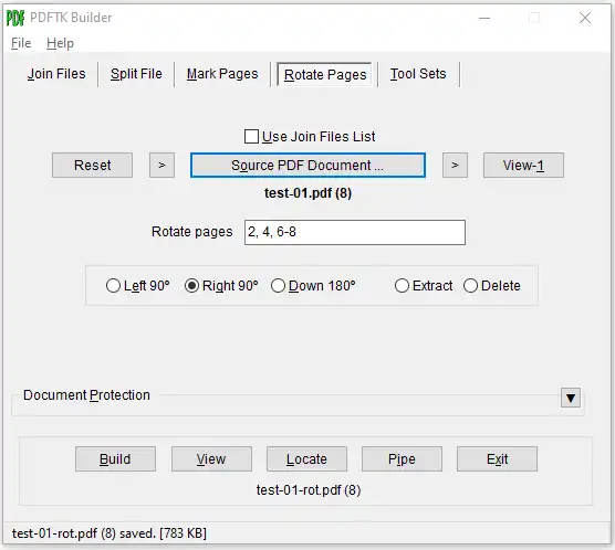 Загрузите веб-инструмент или веб-приложение PDFTK Builder Enhanced