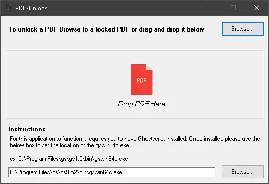 ดาวน์โหลดเครื่องมือเว็บหรือเว็บแอป PDF-Unlock