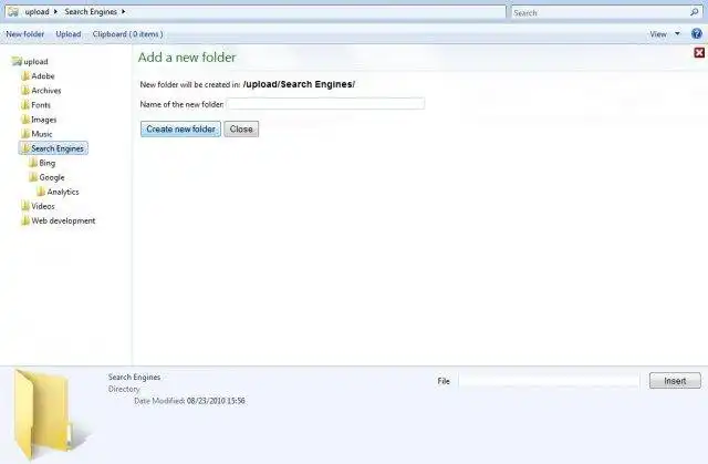 Download web tool or web app PDW File Browser for TinyMCE  CKEditor