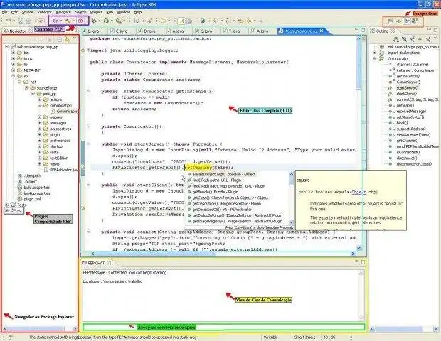 Scarica lo strumento web o l'app web PEP - Pair Eclipse Programming