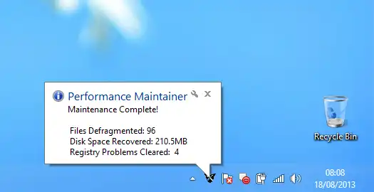 Download web tool or web app Performance Maintainer