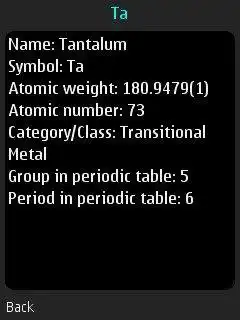 Download web tool or web app Periodic Table to run in Linux online