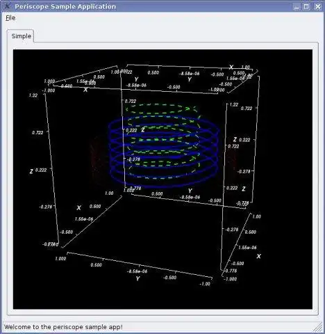 ابزار وب یا برنامه وب Periscope 3D Plotting Library را برای اجرا در لینوکس به صورت آنلاین دانلود کنید