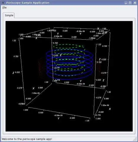 Linux üzerinden çevrimiçi olarak Windows'ta çalıştırmak için web aracını veya web uygulamasını indirin Periscope 3D Çizim Kitaplığı