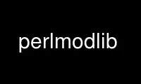 Run perlmodlib in OnWorks free hosting provider over Ubuntu Online, Fedora Online, Windows online emulator or MAC OS online emulator