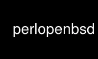 Run perlopenbsd in OnWorks free hosting provider over Ubuntu Online, Fedora Online, Windows online emulator or MAC OS online emulator